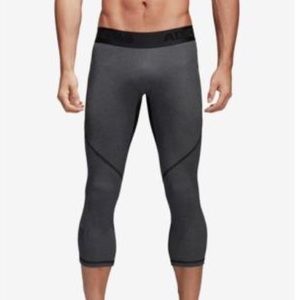 Adidas Men's Alphaskin Climacool Cropped Leggings NEW Size 2XL